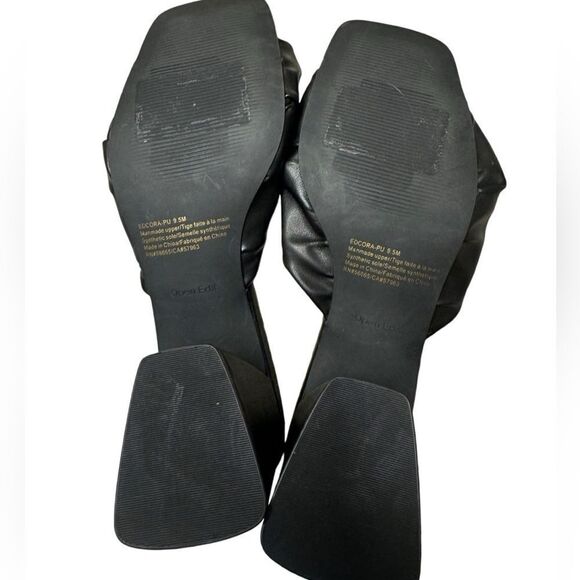 NWOT Open Edit Edcora heeled sandal size 9.5 - Picture 3 of 9